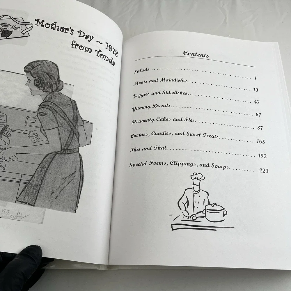 Southern Appalachian Family Cookbook VA TN Scraps & Scratches Recipes 2006 Vtg